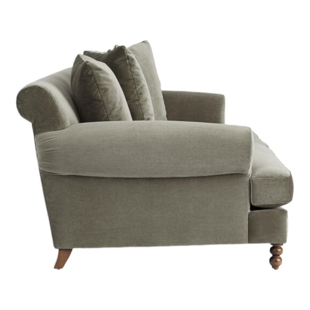 Josea 3 Seater Teak Wood Sofa