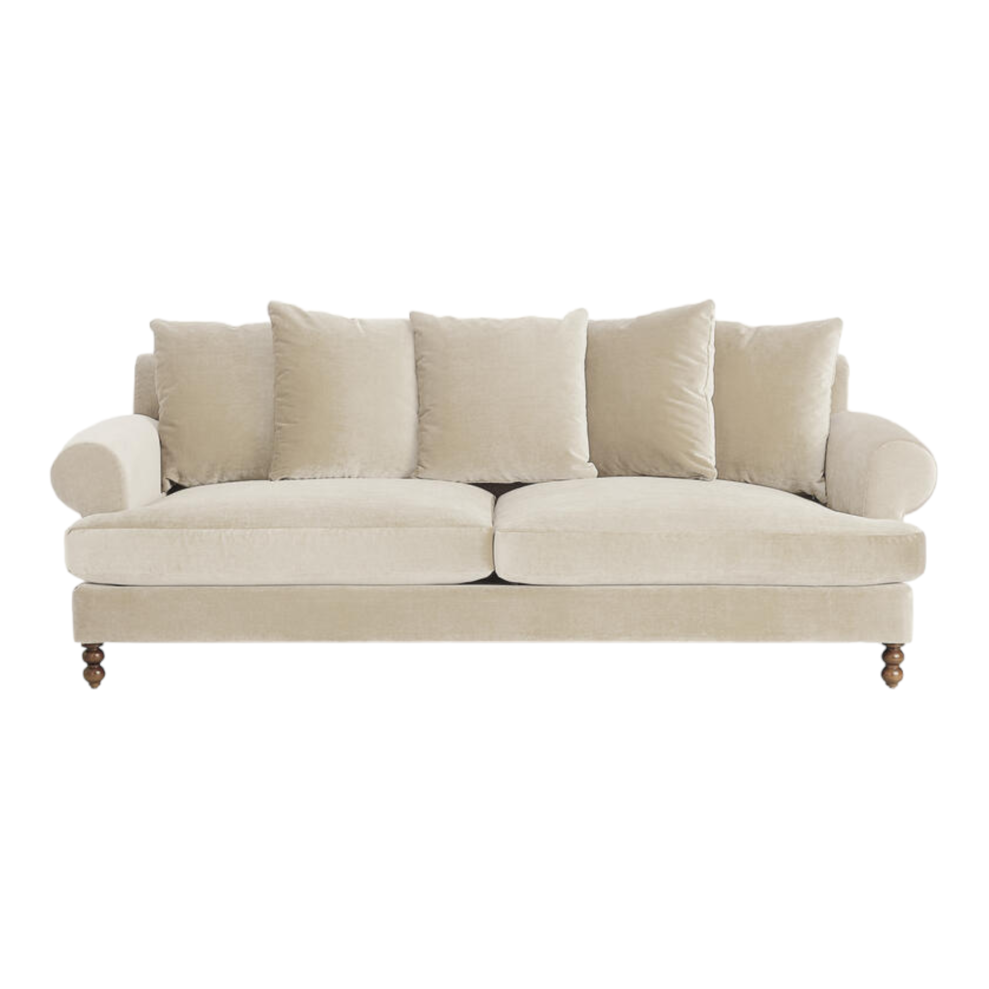 Josea 3 Seater Teak Wood Sofa