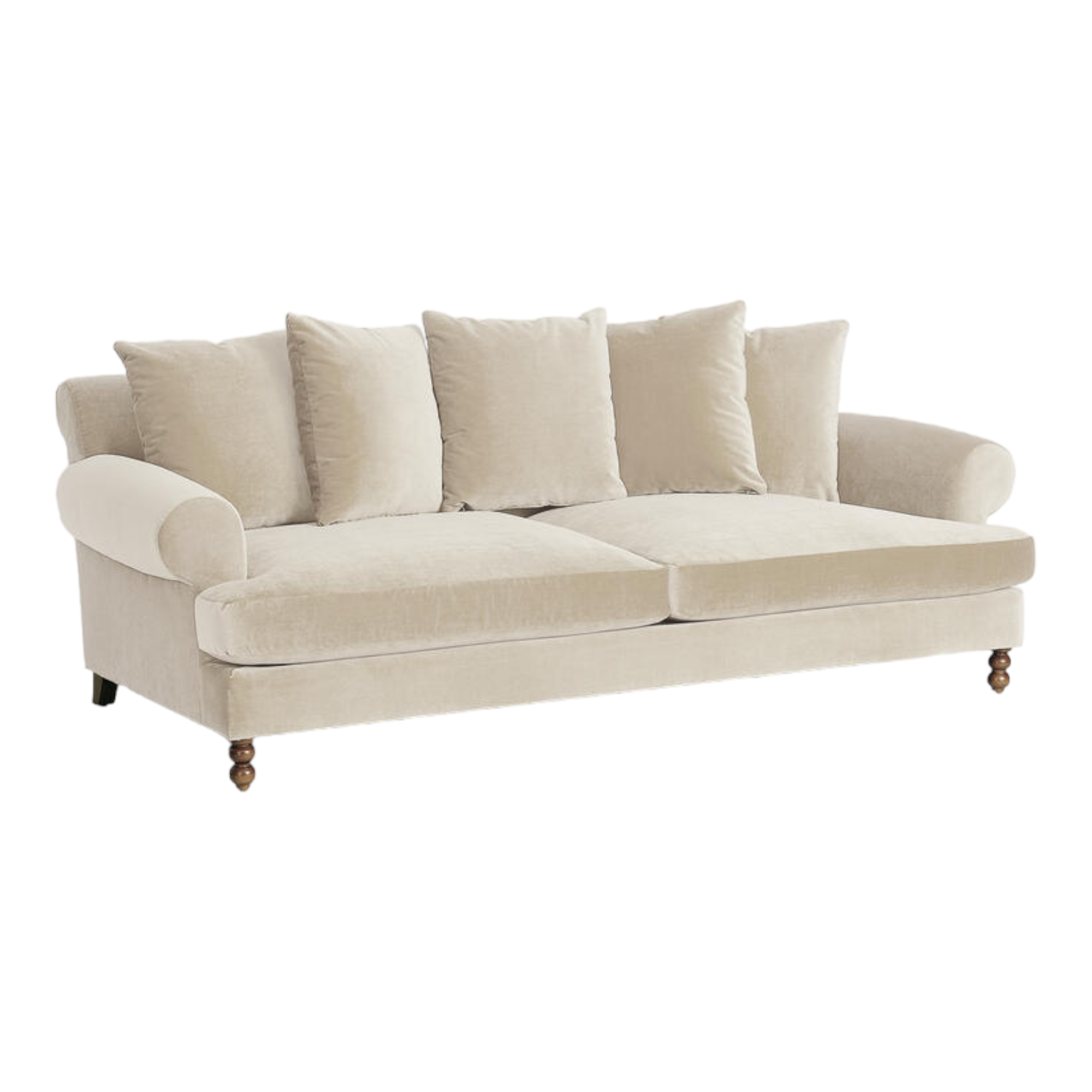 Josea 3 Seater Teak Wood Sofa