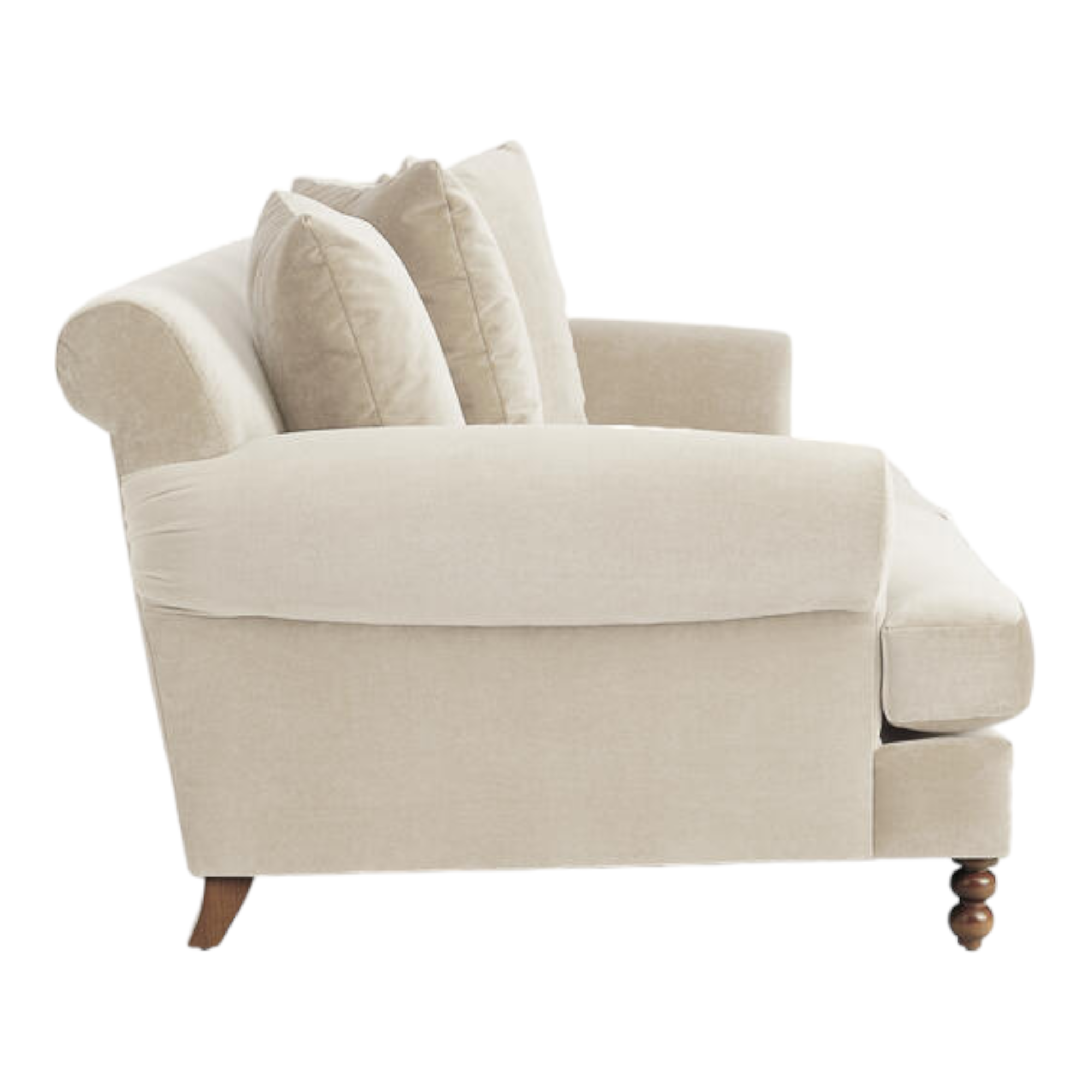 Josea 3 Seater Teak Wood Sofa