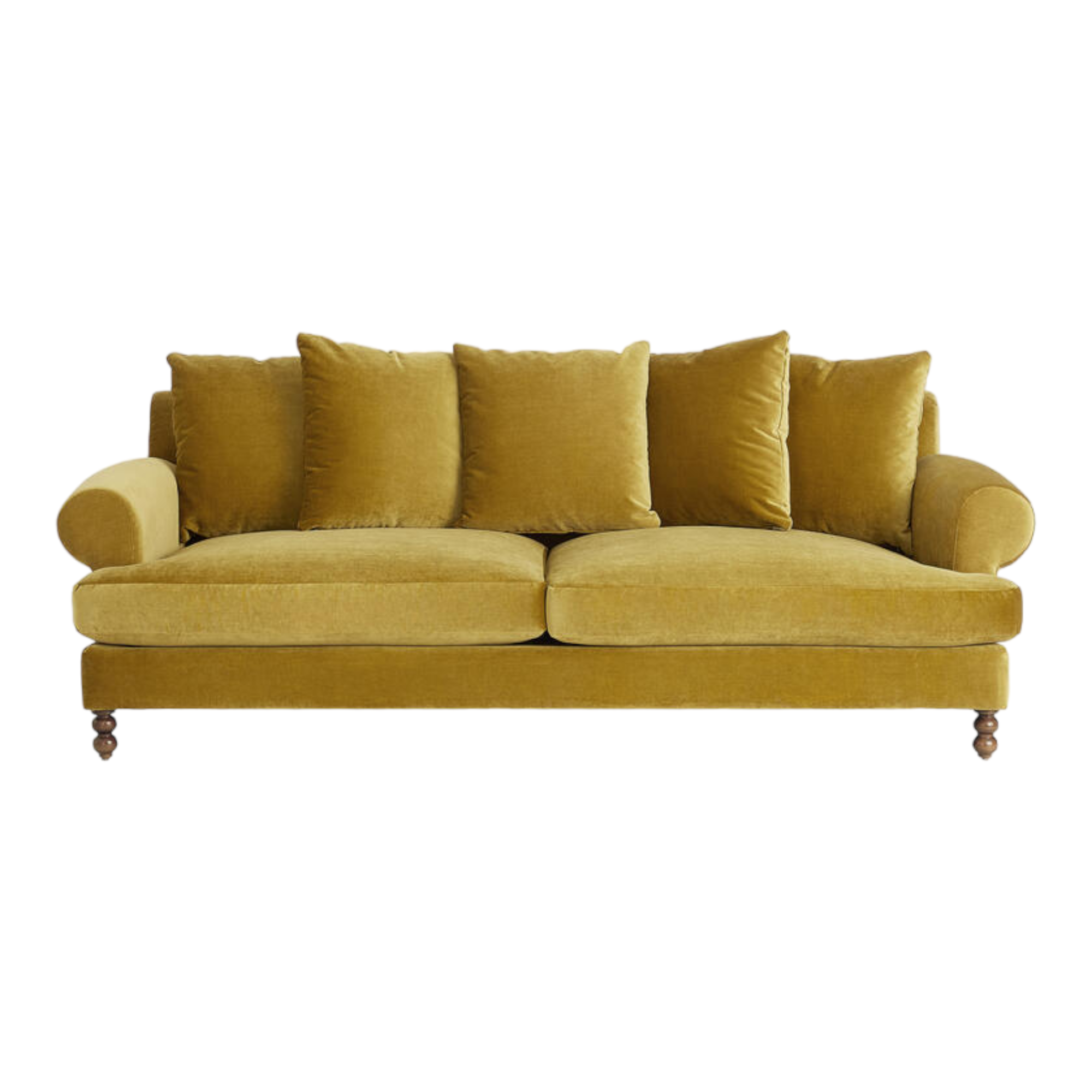 Josea 3 Seater Teak Wood Sofa