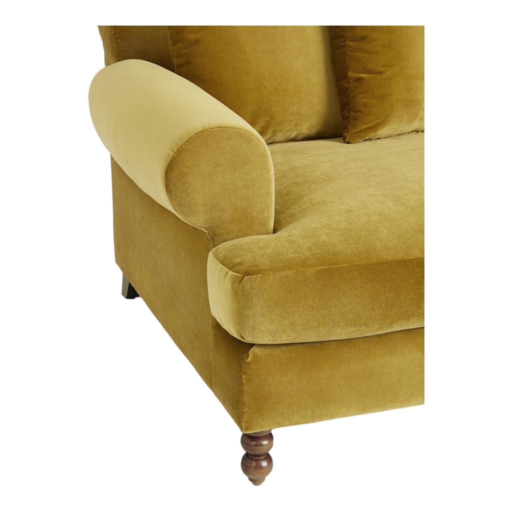 Josea 3 Seater Teak Wood Sofa