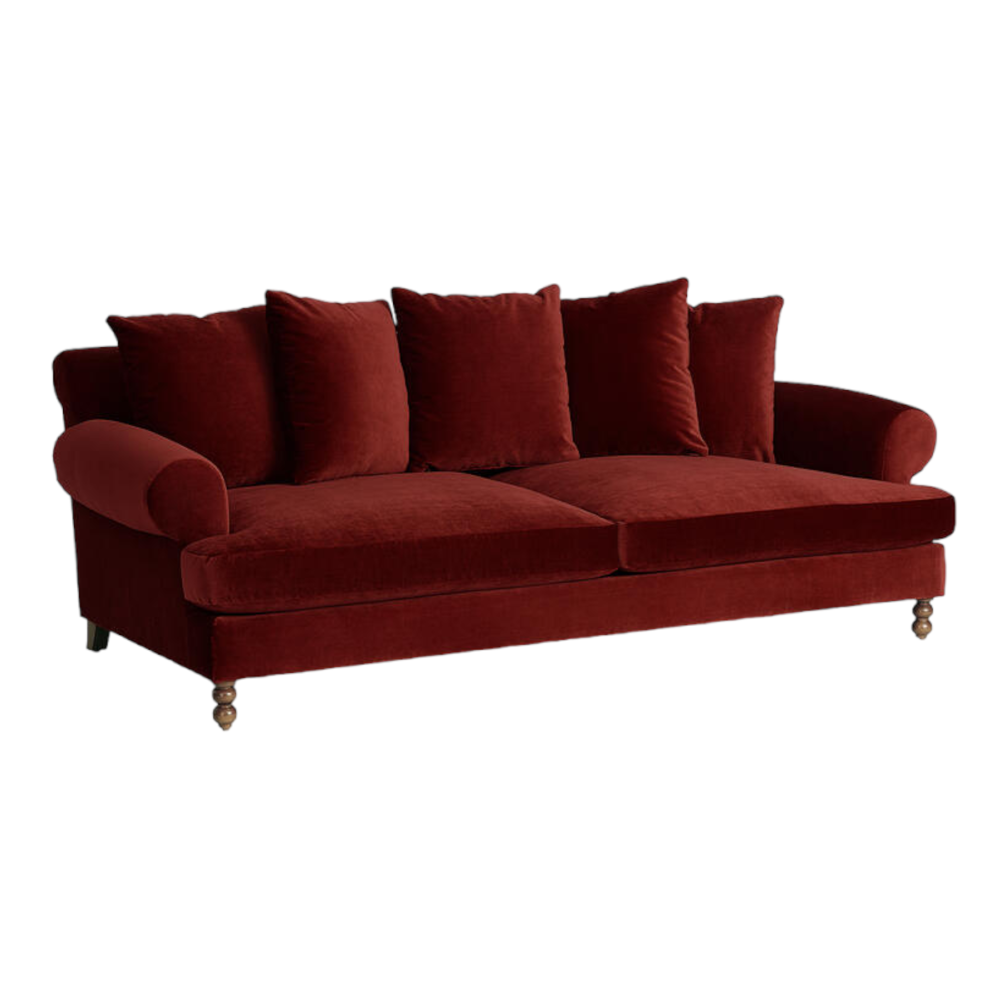 Josea 3 Seater Teak Wood Sofa
