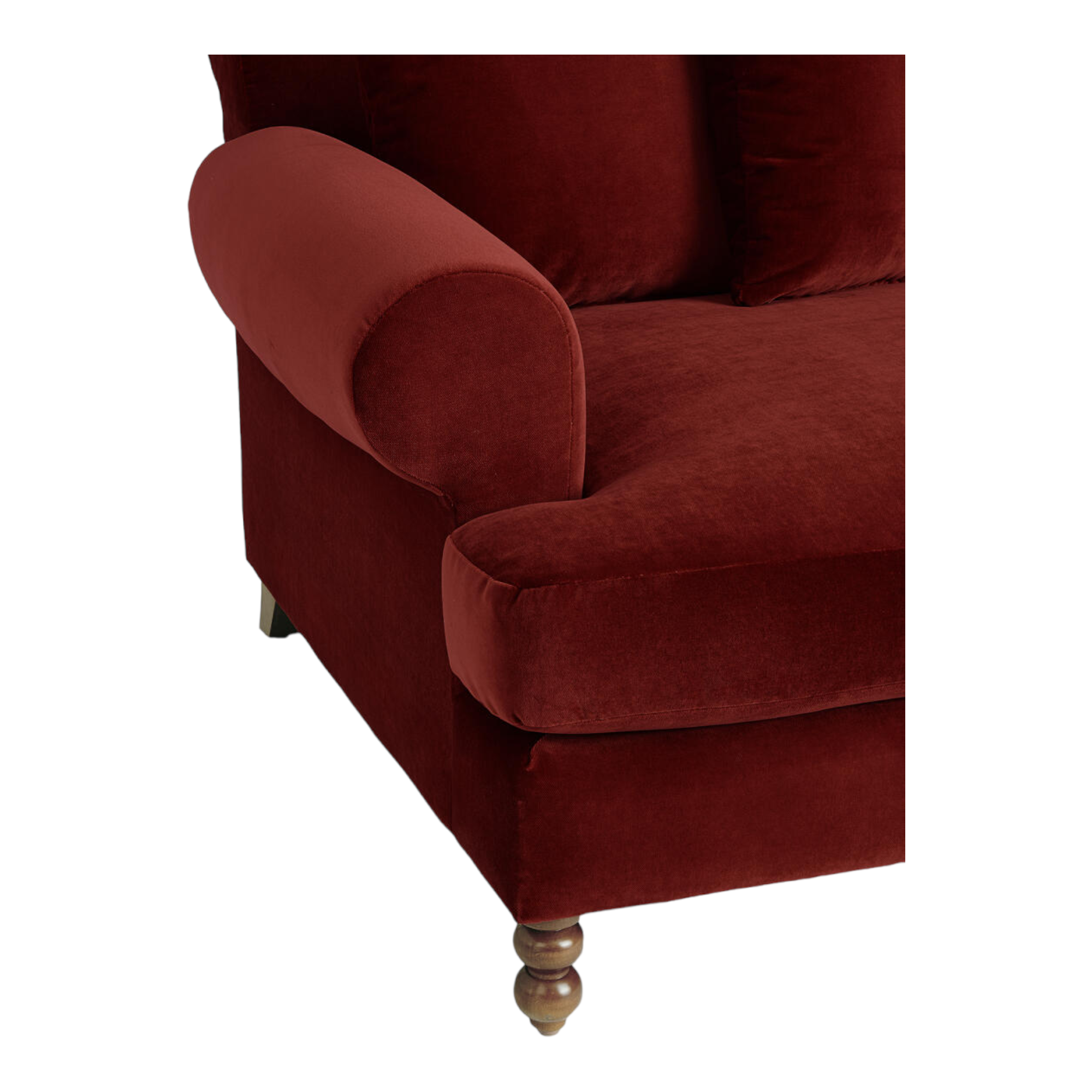 Josea 3 Seater Teak Wood Sofa