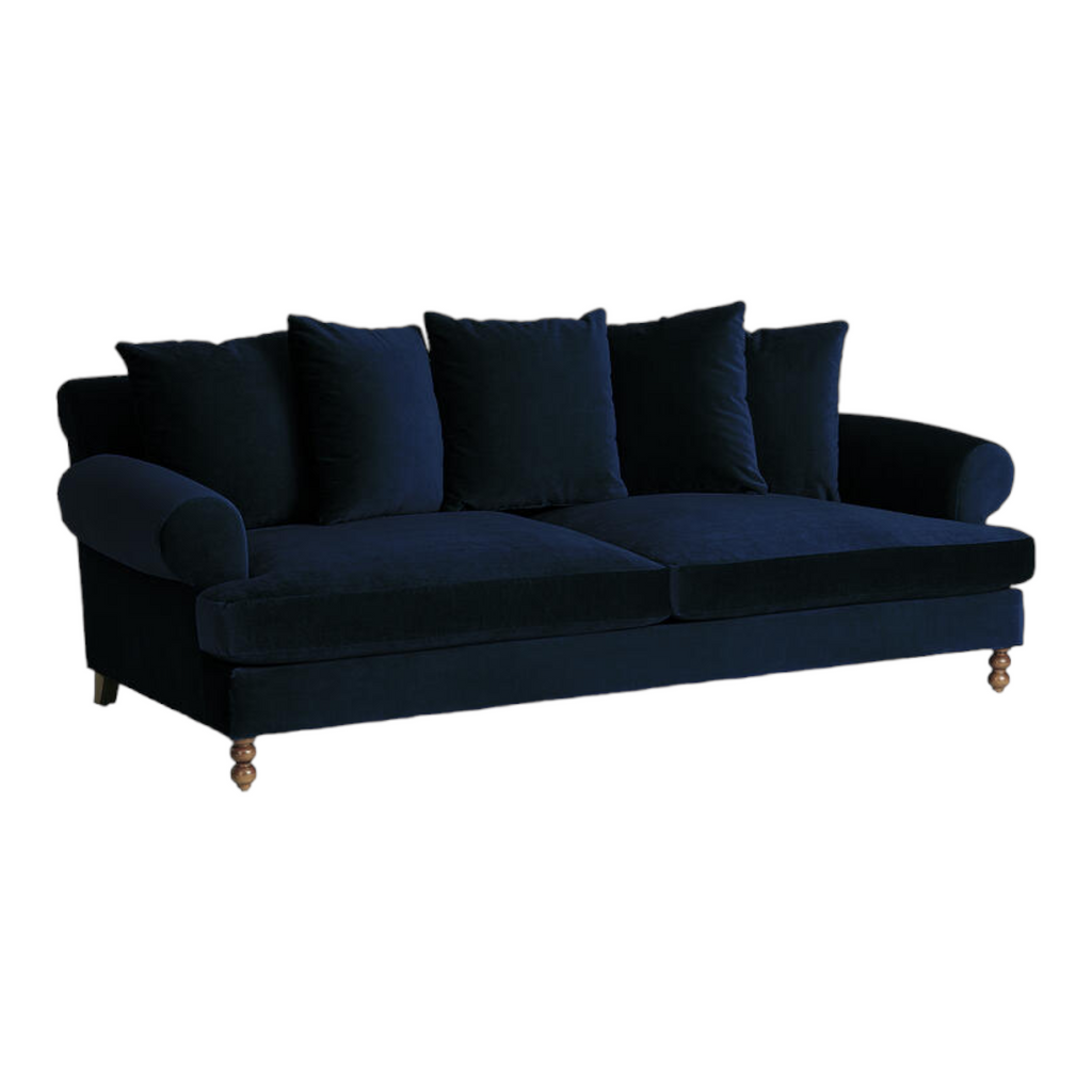 Josea 3 Seater Teak Wood Sofa