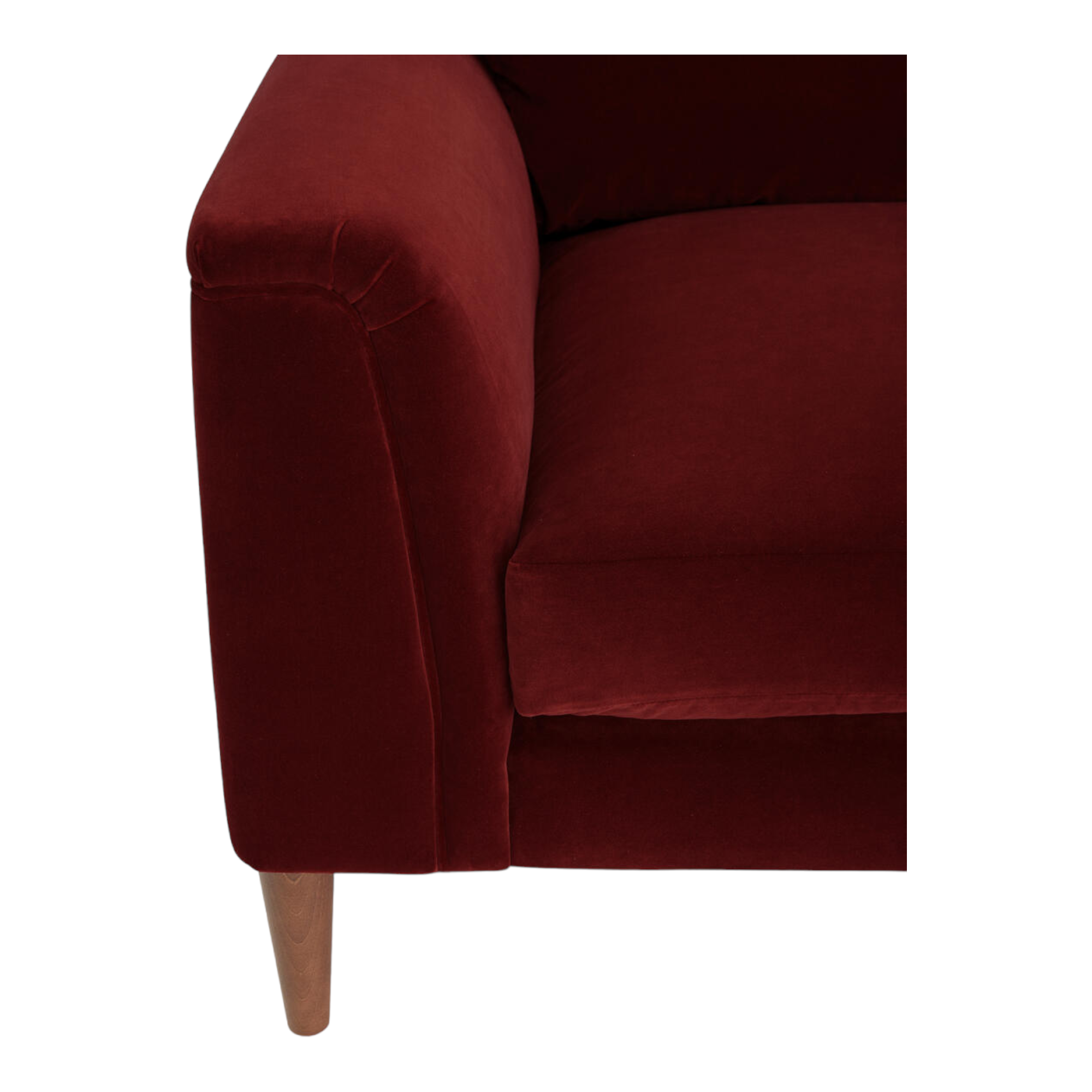 Jui 3 Seater Teak Wood Sofa