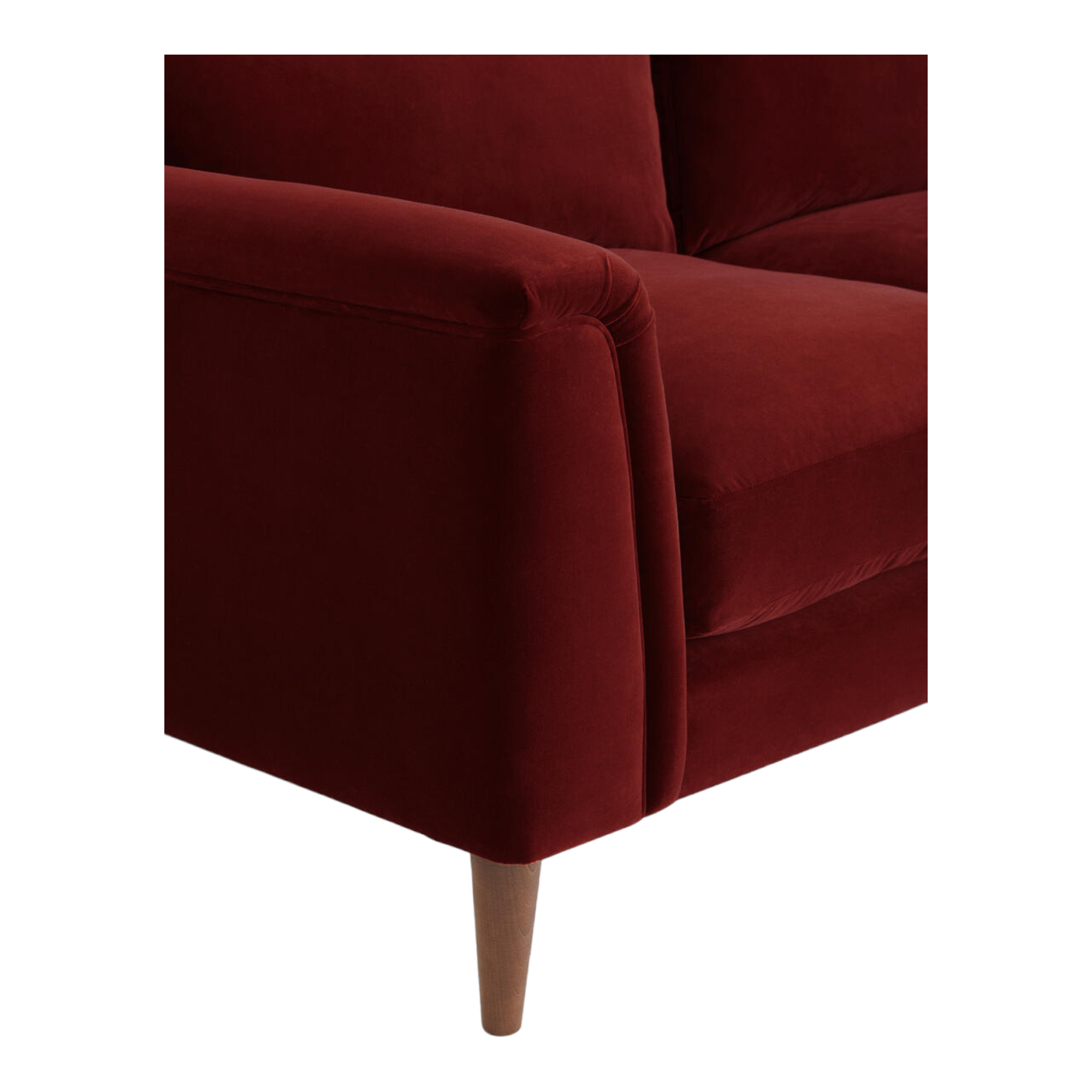 Jui 3 Seater Teak Wood Sofa