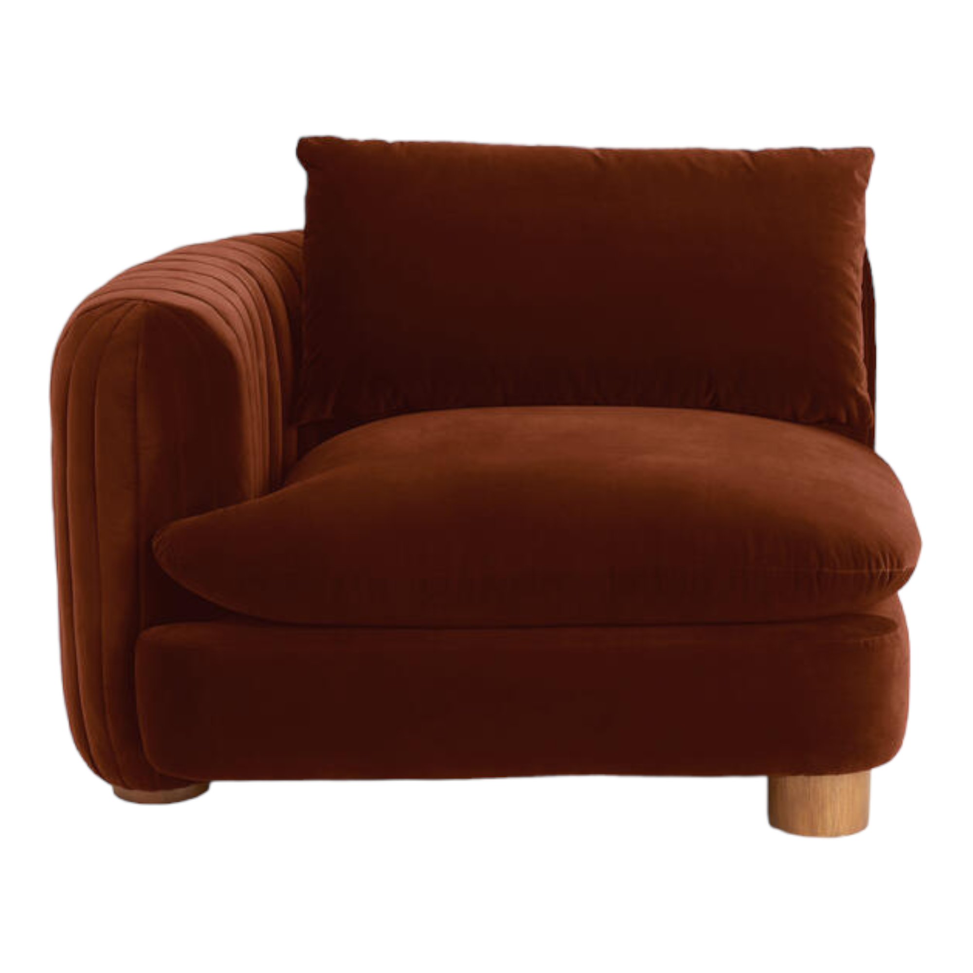 ComfyTrio 3 Seater Teak Wood Sofa