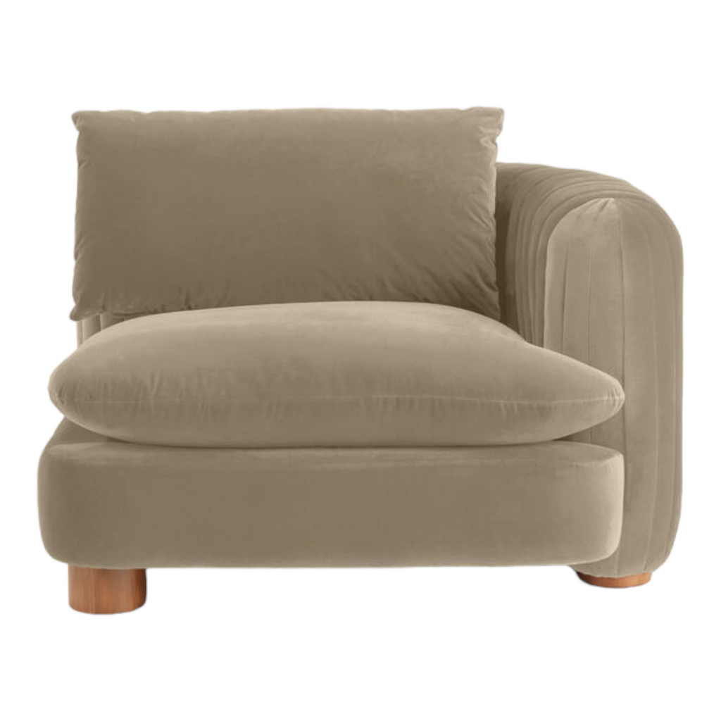 ComfyTrio 3 Seater Teak Wood Sofa