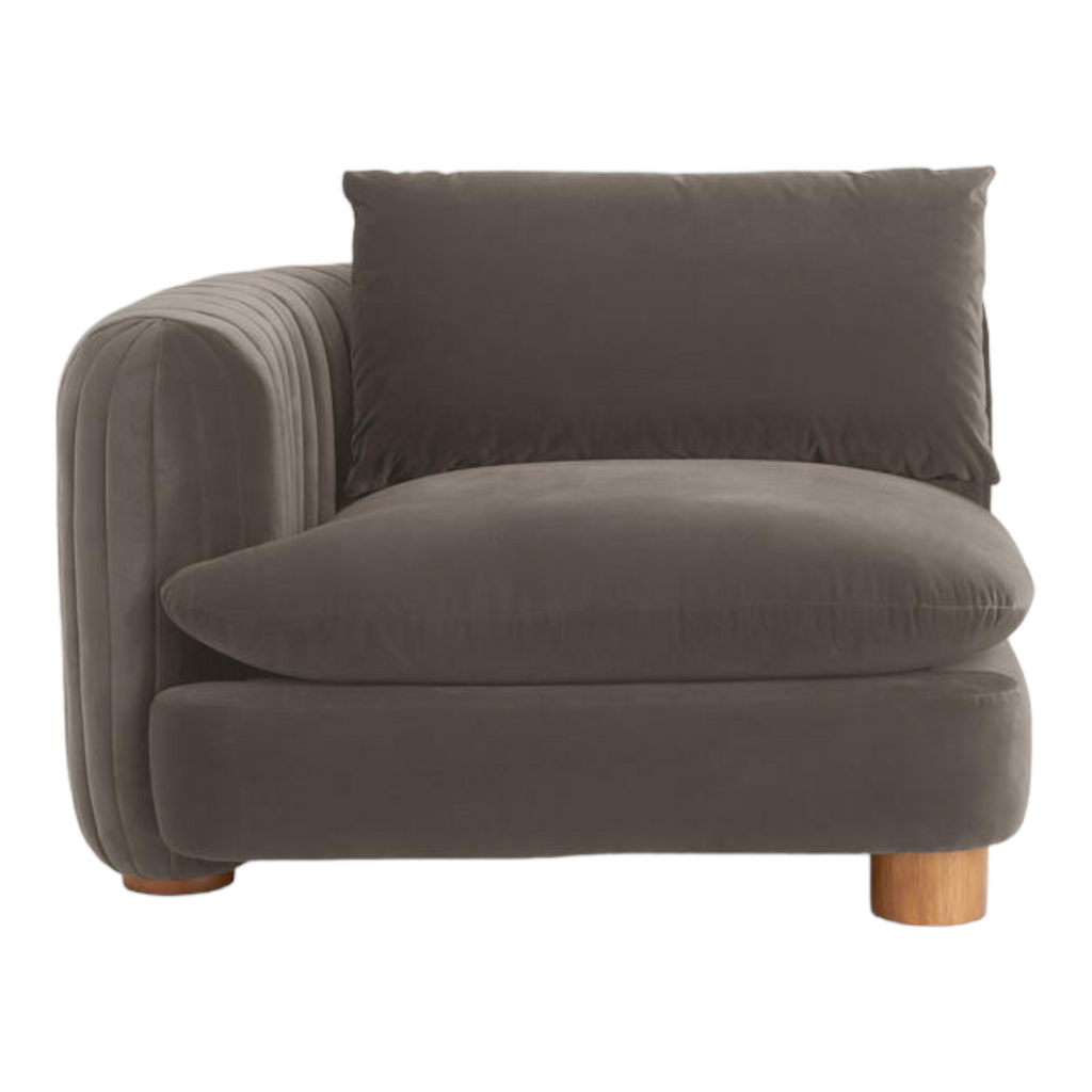 ComfyTrio 2 Seater Teak Wood Sofa