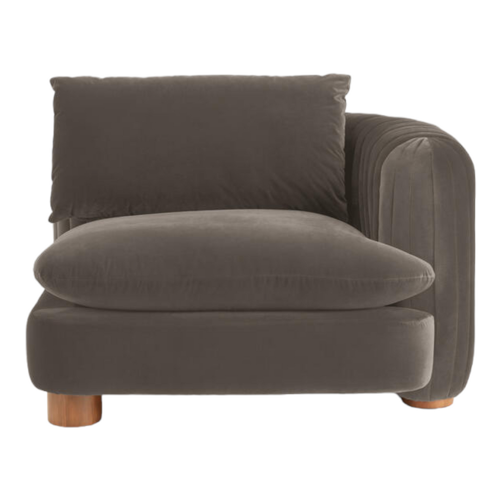 ComfyTrio 2 Seater Teak Wood Sofa