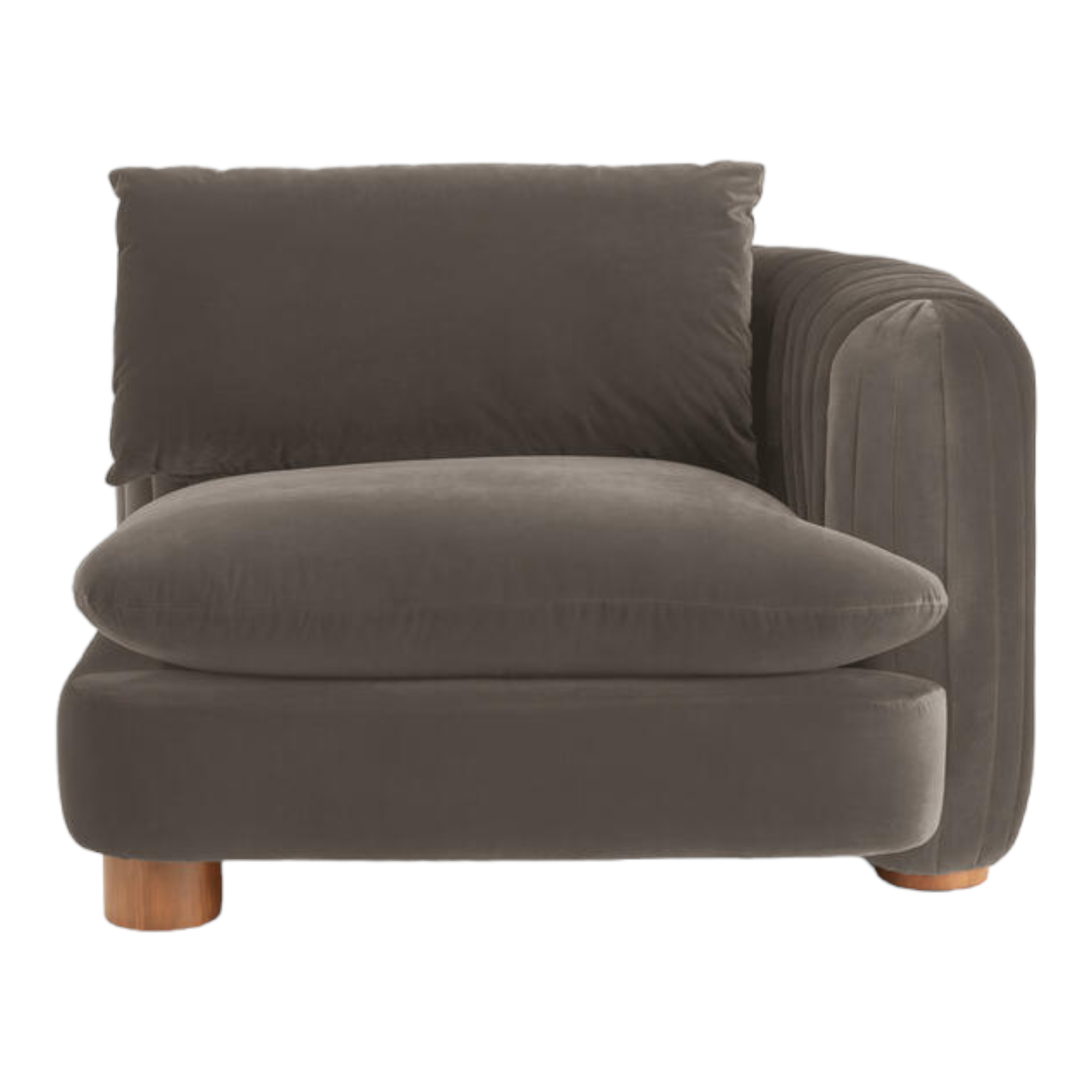ComfyTrio 2 Seater Teak Wood Sofa