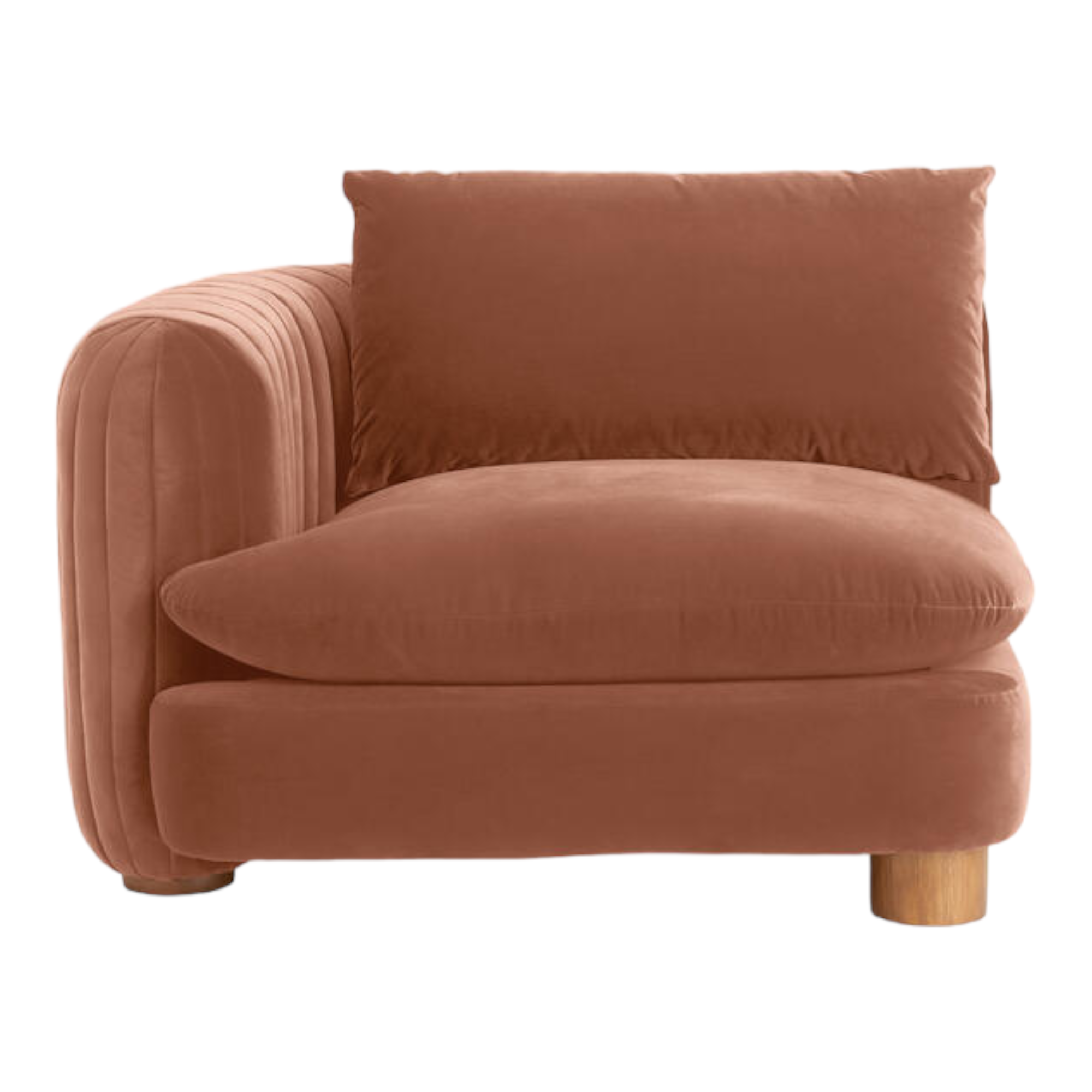 ComfyTrio 3 Seater Teak Wood Sofa
