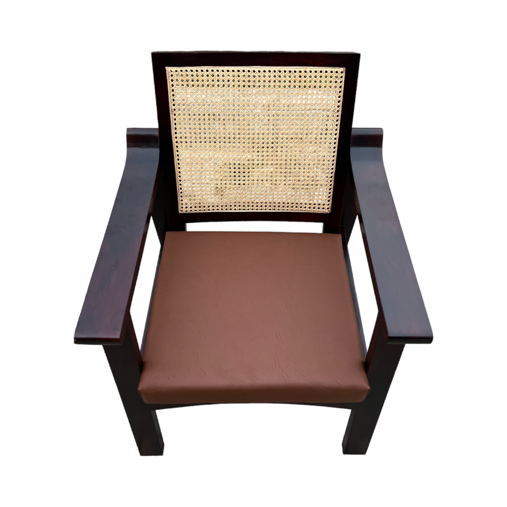 Nismaaya Martin Rattan Lounge Chair