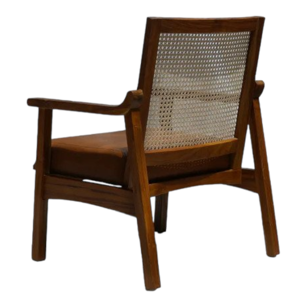 Nismaaya Martin Rattan Lounge Chair