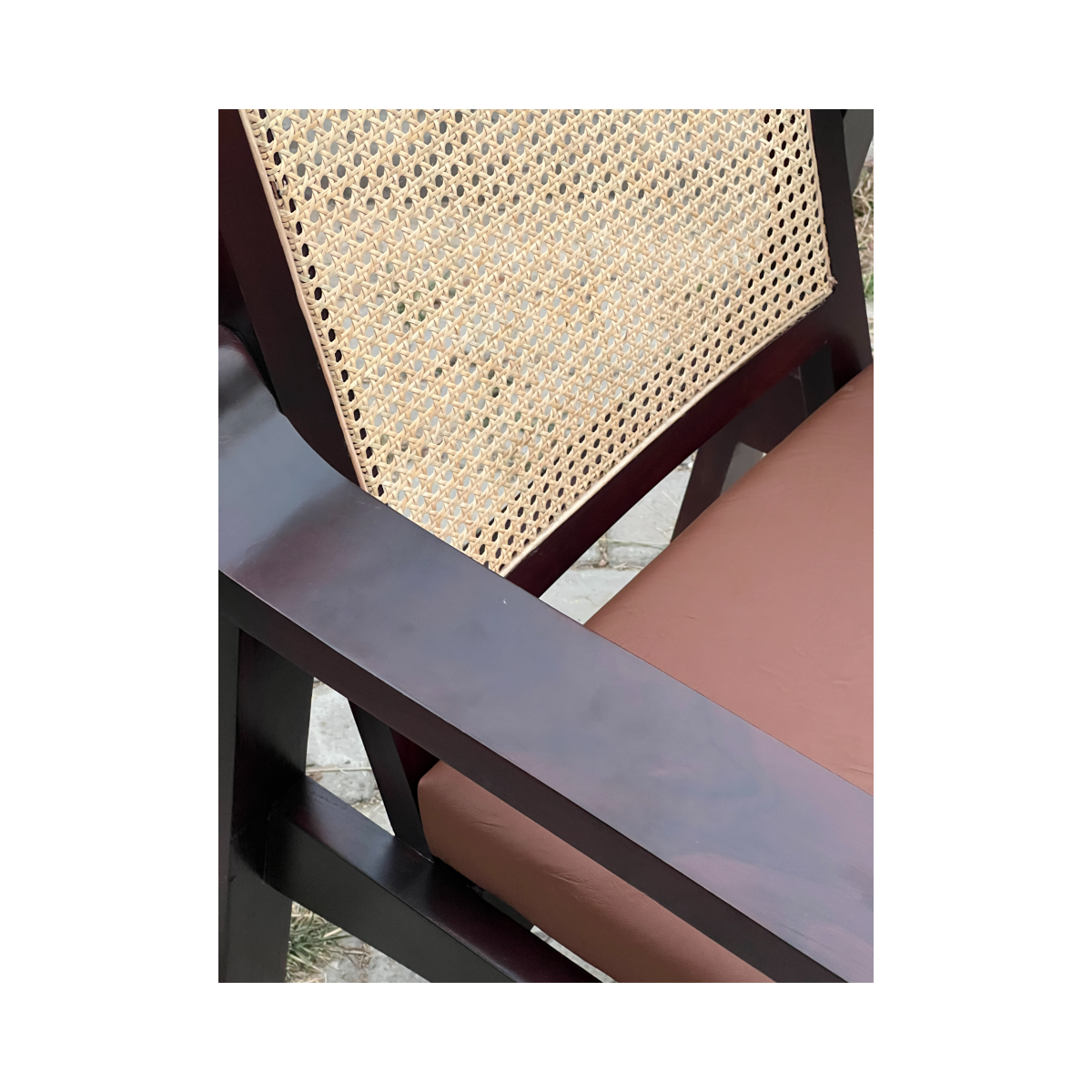 Nismaaya Martin Rattan Lounge Chair