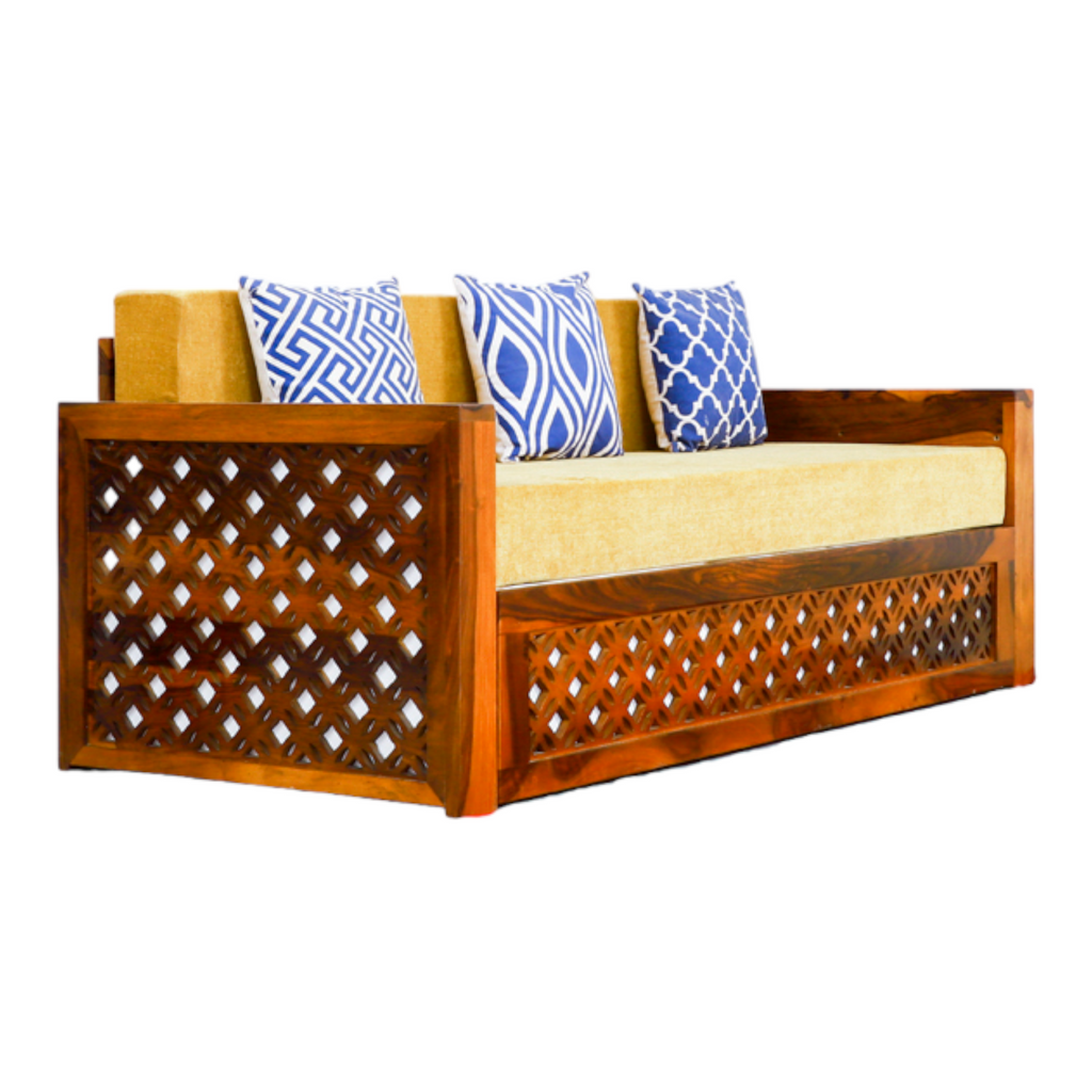 Tranquilix Sofa Cum Bed Sheesham Wood
