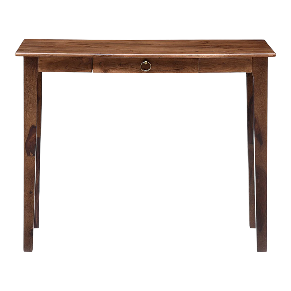 Nakos Sheesham Wood Study Table Teak Finish