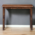 Nakos Sheesham Wood Study Table Teak Finish