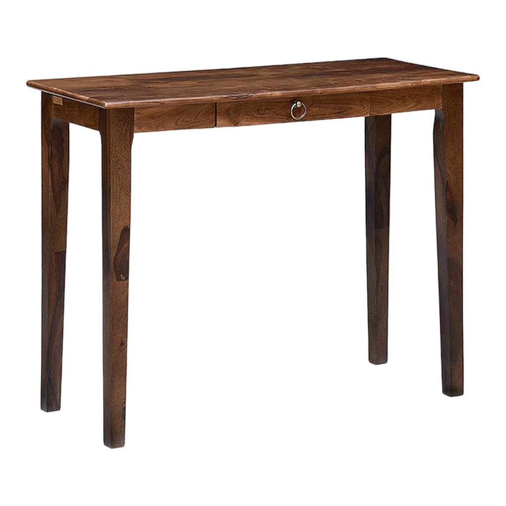 Nakos Sheesham Wood Study Table Teak Finish