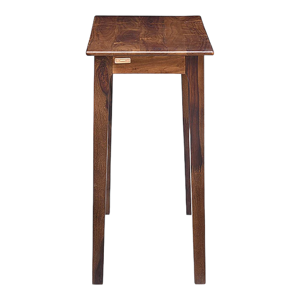 Nakos Sheesham Wood Study Table Teak Finish