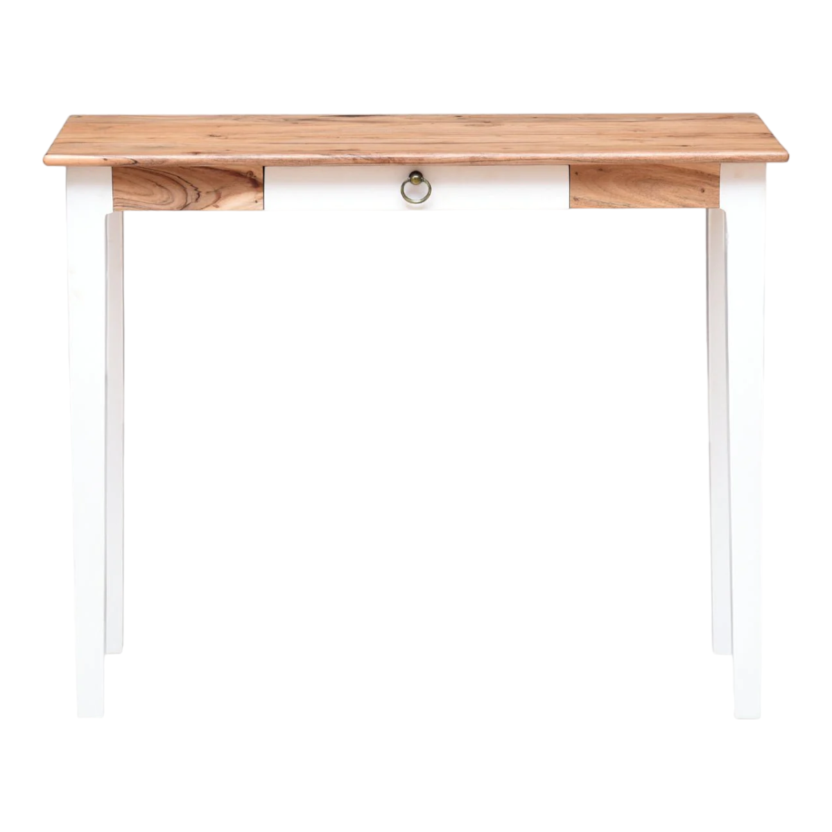 Nismaaya Nakos Study Table White Finish