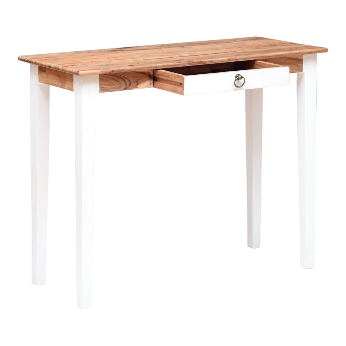 Nismaaya Nakos Study Table White Finish