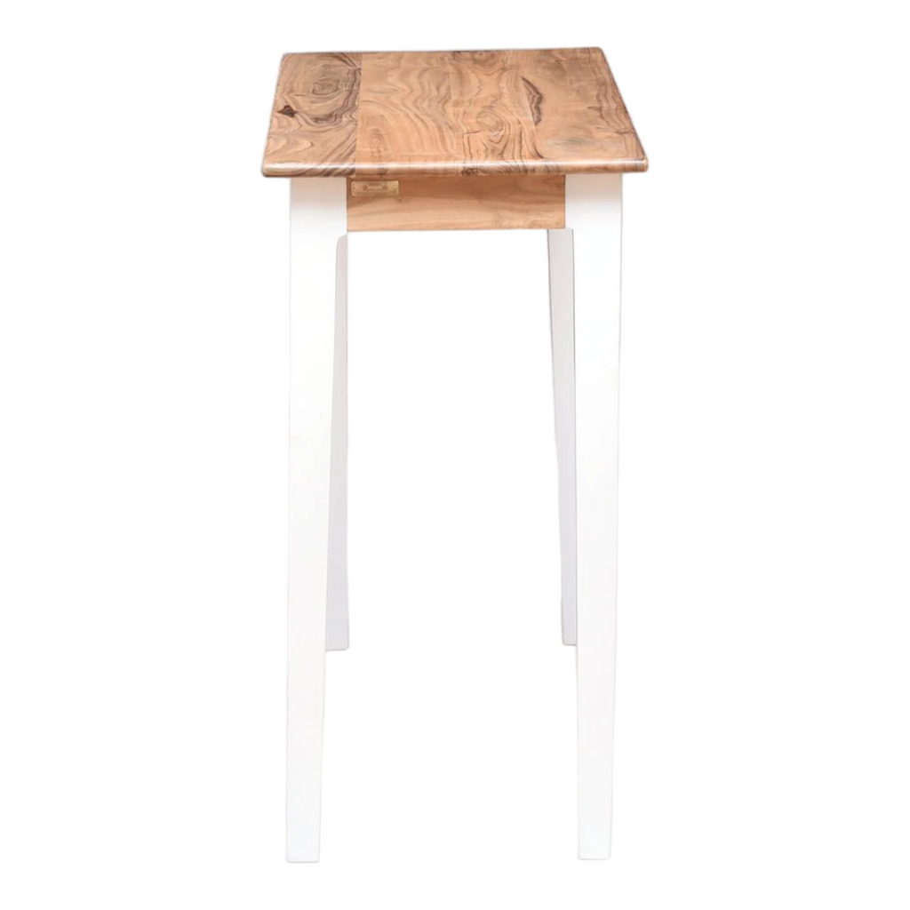 Nismaaya Nakos Study Table White Finish
