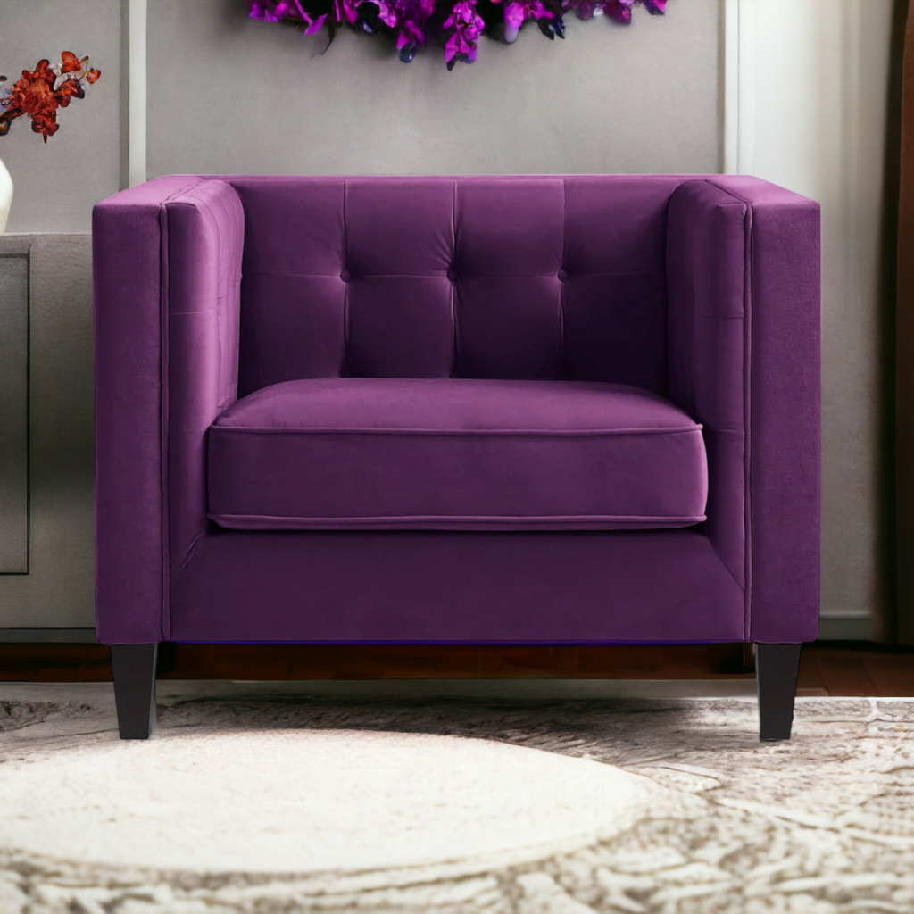 Nivo 1 Seater Fabric Sofa