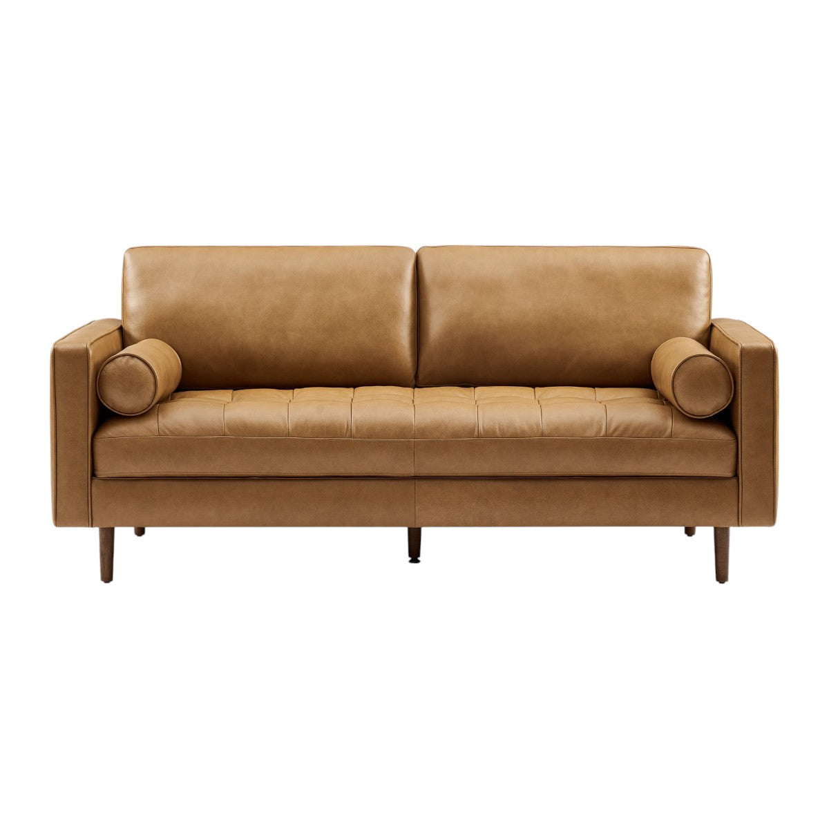 Patrice Leather 3 Seater Sofa