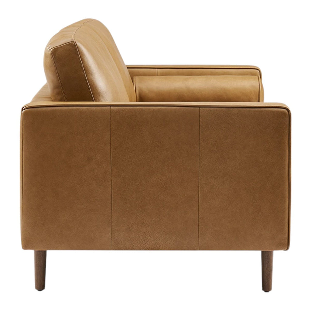 Patrice Leather 3 Seater Sofa
