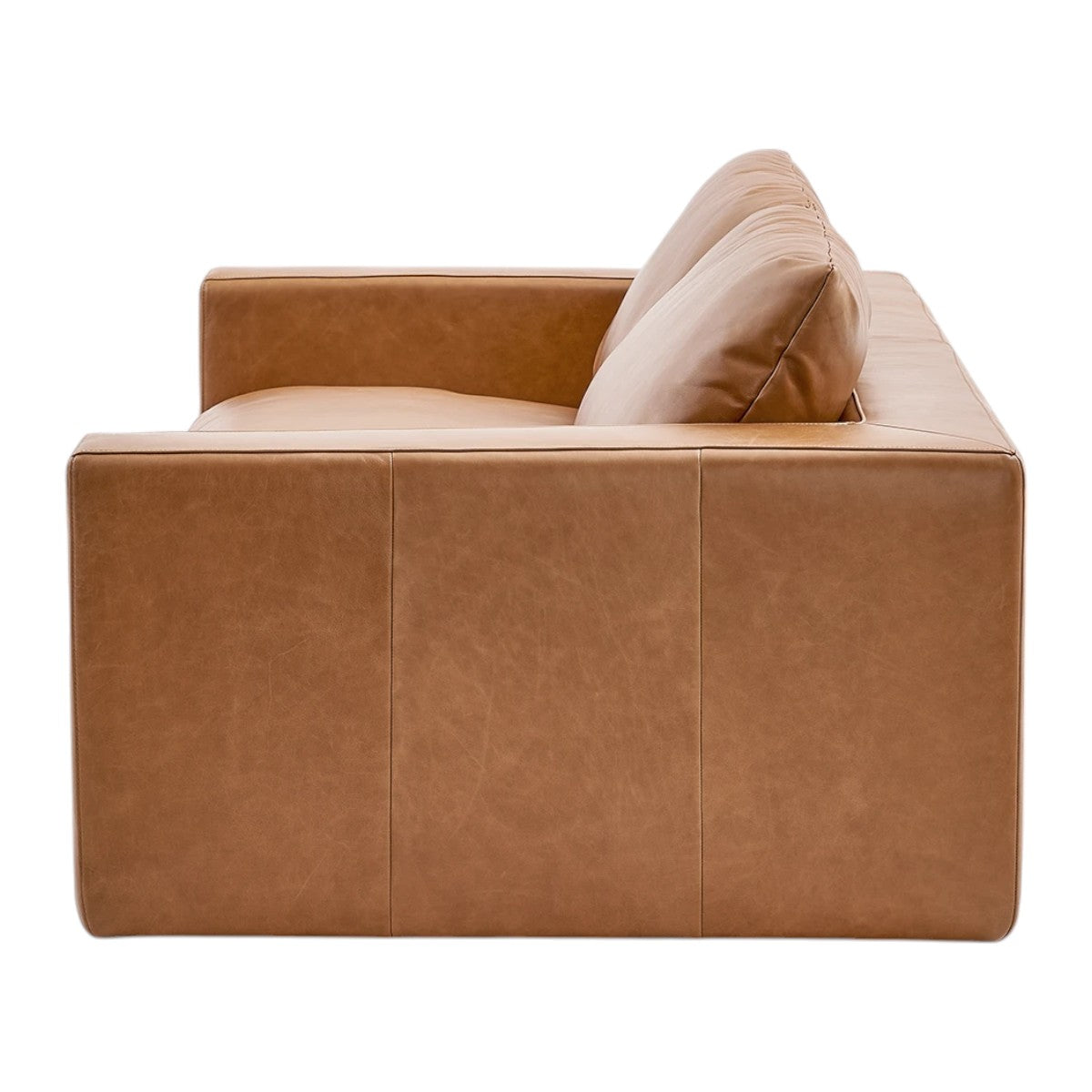 Paula Leather 3 Seater Sofa