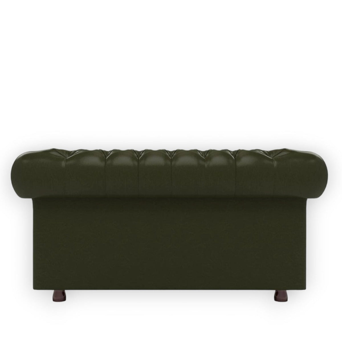 Nismaaya Base Traditional Chesterfield 2 Seater Sofas Bottle Green