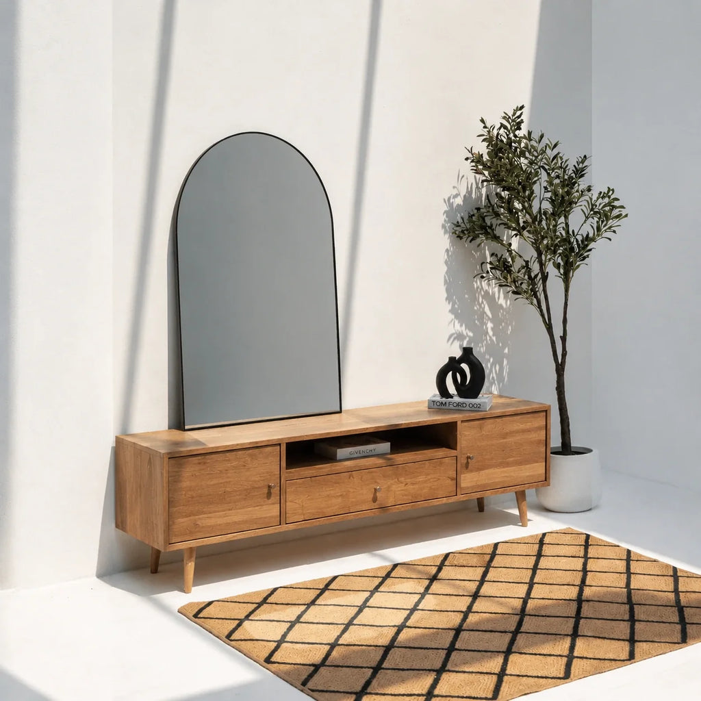 Nismaaya Nova Wooden TV Unit